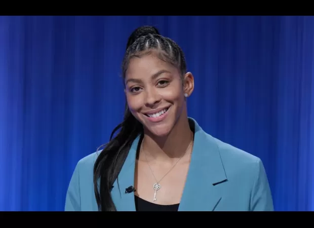 Basketball star Candace Parker introduces a new outdoor fitness court in Atlanta that is open to the public at no cost.
