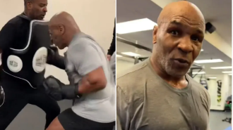 Mike Tyson warns Jake Paul after sharing intense training footage: 