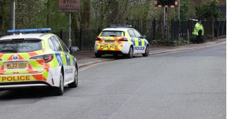 Authorities searching for murderer following fatal collision with Land Rover in Manchester.