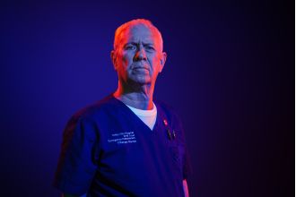 Charlie Fairhead, a beloved character from Casualty, bids an emotional farewell after surviving a stabbing.