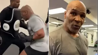 Mike Tyson warns Jake Paul after sharing intense training footage: 