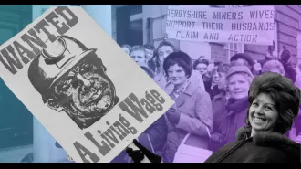 Women in Britain had a significant transformation in their societal role due to the impact of the miner's strikes.