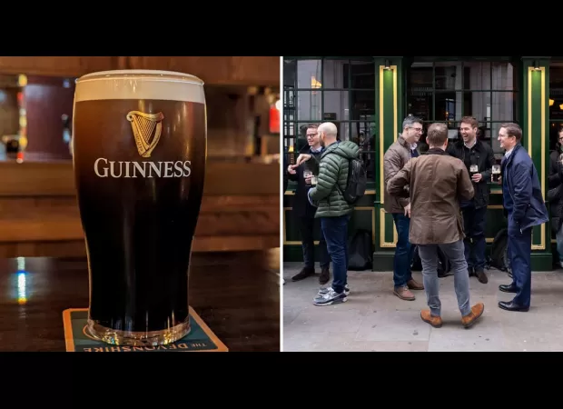 A famous London pub known for its exceptional Guinness, rivaling that of Ireland.