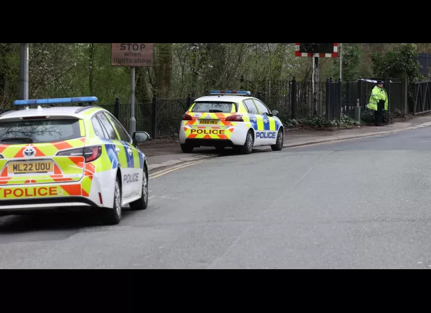 Authorities searching for murderer following fatal collision with Land Rover in Manchester.