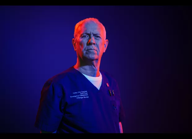 Charlie Fairhead, a beloved character from Casualty, bids an emotional farewell after surviving a stabbing.