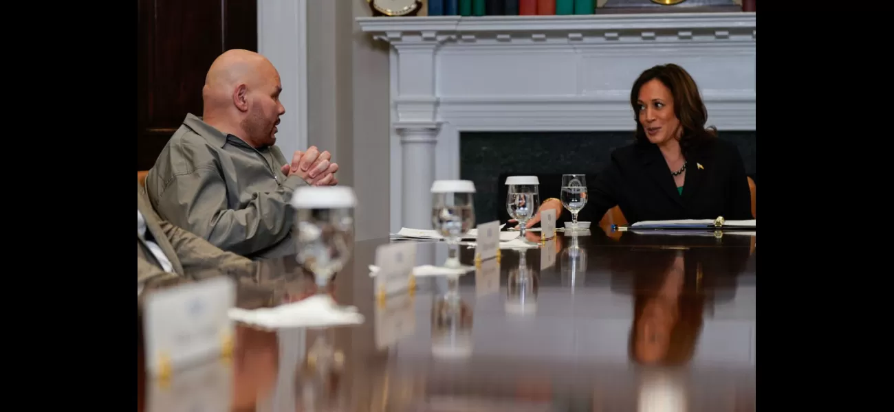 Kamala Harris and Fat Joe discuss marijuana scheduling at White House roundtable, calling it 