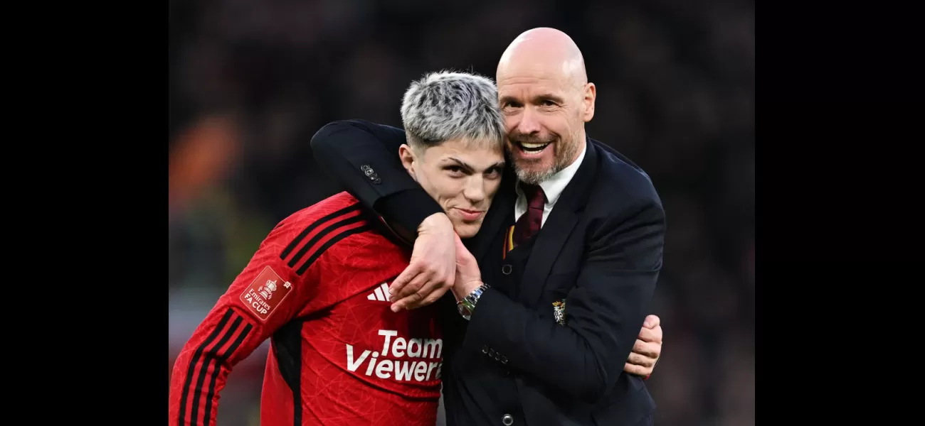 Despite a hamstring issue, Alejandro Garnacho shone in Manchester United's victory over Liverpool.