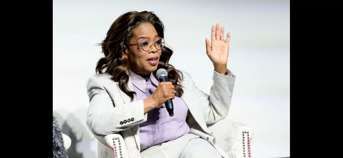 Oprah hopes her weight loss special will free people from feeling guilty about their weight.