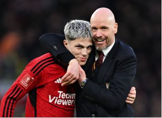 Despite a hamstring issue, Alejandro Garnacho shone in Manchester United's victory over Liverpool.
