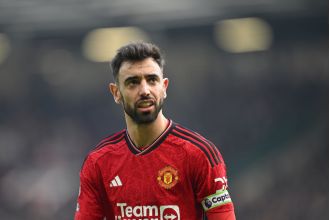 Bruno Fernandes calls for a change in rules after Amad Diallo's red card during Manchester United's FA Cup victory against Liverpool.