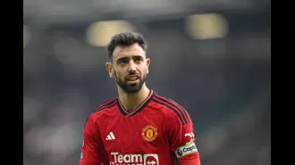 Bruno Fernandes calls for a change in rules after Amad Diallo's red card during Manchester United's FA Cup victory against Liverpool.