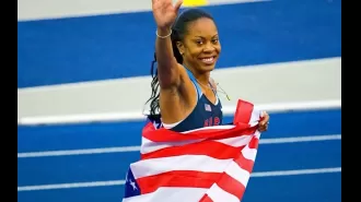 Sanya Richards-Ross explains why she chose to represent the USA instead of Jamaica in her track and field career.