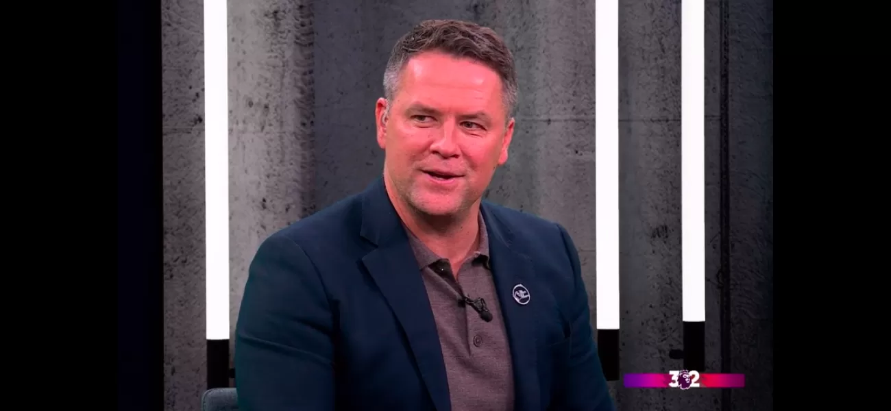 Michael Owen predicts Manchester City and Liverpool to compete for Premier League title against Arsenal.