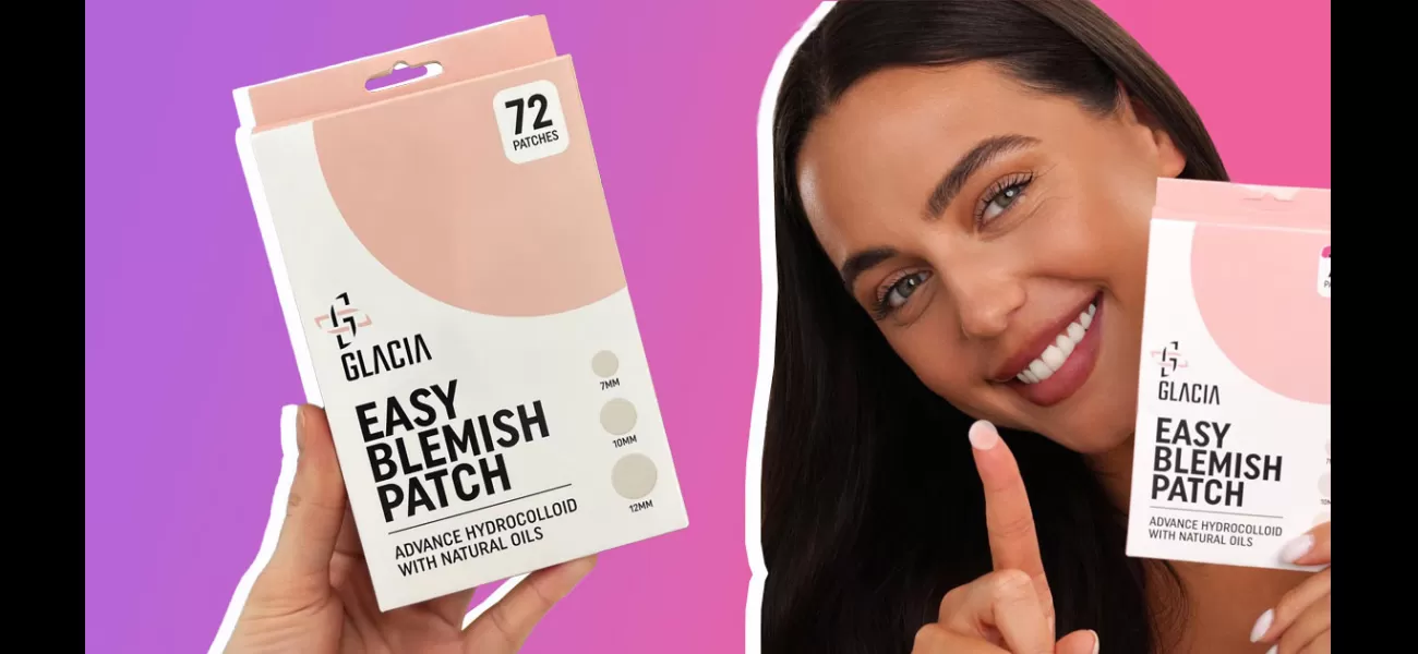 Inexpensive pimple patches from Amazon can erase spots quickly.