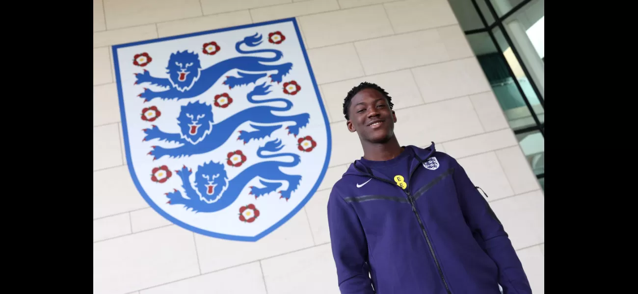 Soccer player Kobbie Mainoo talks about his unexpected selection for the English national team.