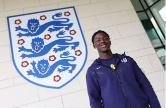 Soccer player Kobbie Mainoo talks about his unexpected selection for the English national team.