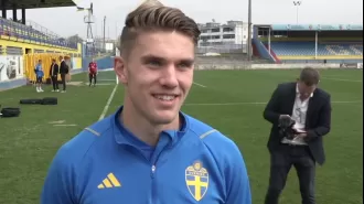Swedish footballer Viktor Gyokeres discusses his future plans following reports of Arsenal's interest in a potential £85 million transfer.