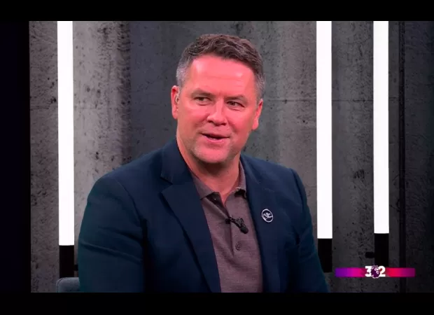 Michael Owen predicts Manchester City and Liverpool to compete for Premier League title against Arsenal.