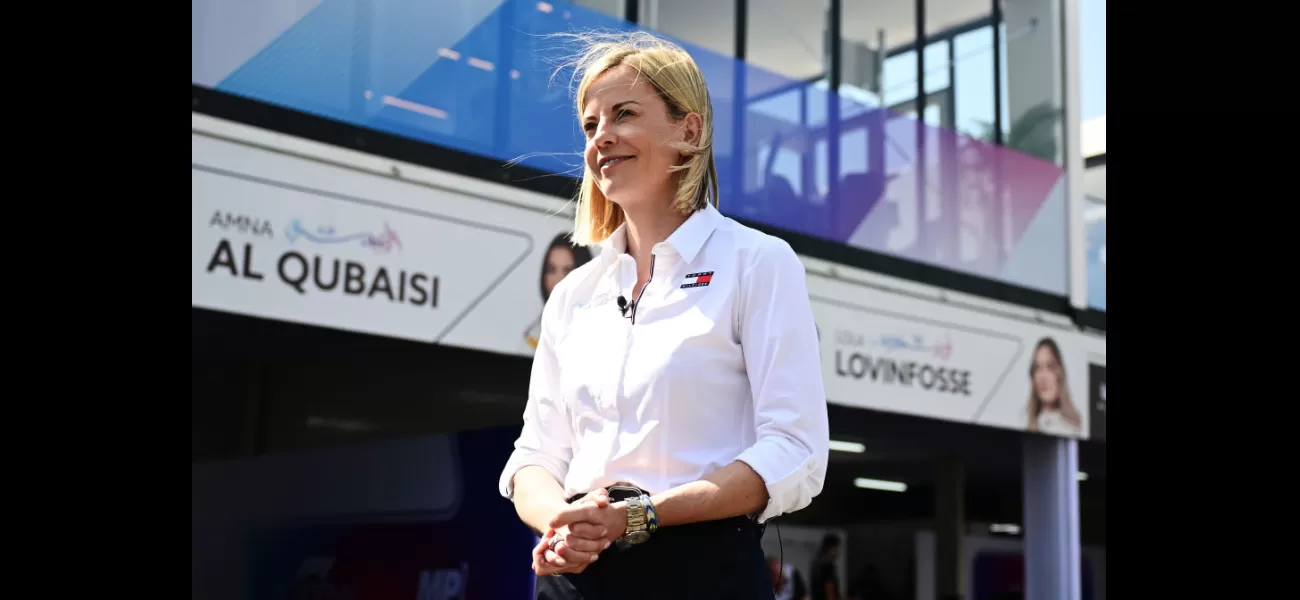 Susie Wolff, wife of Mercedes F1 boss, files complaint against FIA for investigating conflict of interest.