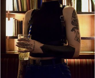 Blackout tattoo trend popular, but parents might not approve.