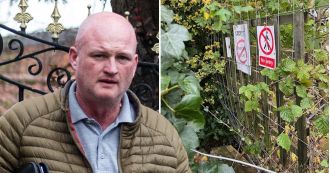 Winner of lottery goes bankrupt after obstructing public walkway.