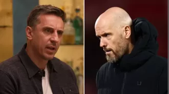 Neville questions why Diallo hasn't played much for ten Hag.