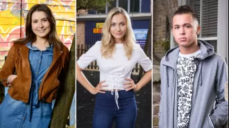 Four friends from EastEnders come together for a glamorous night out after being apart for five years.