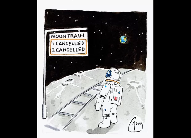 The Metro daily cartoon, illustrated by Guy Venables, is a popular feature in the daily newspaper.