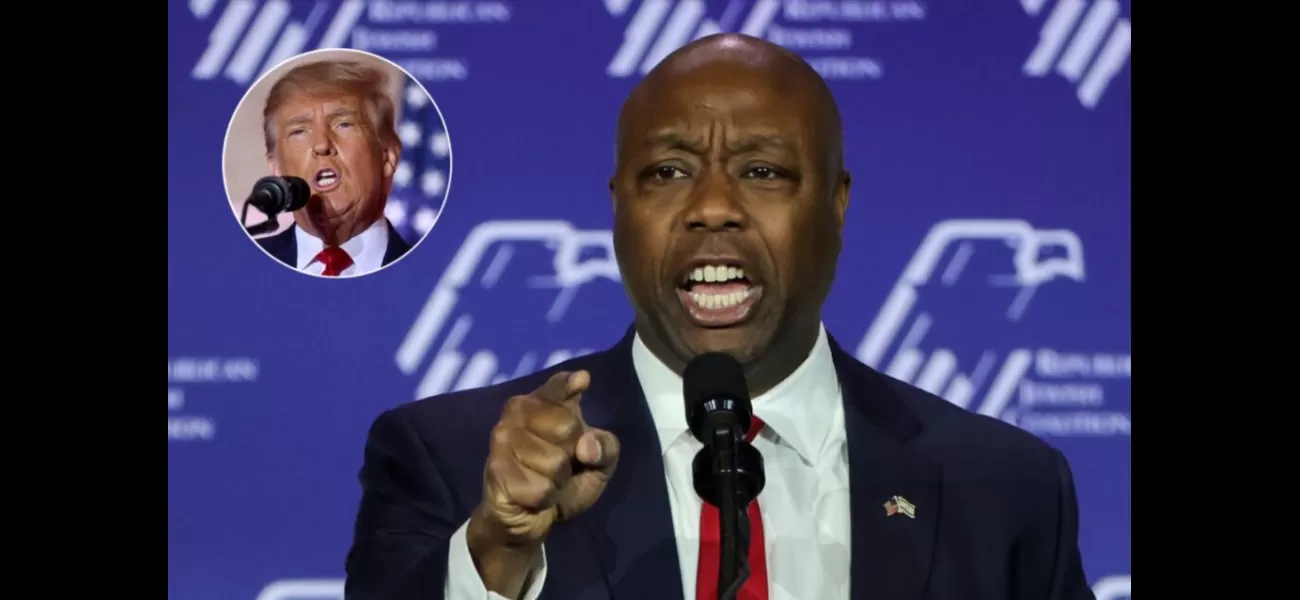 Tim Scott is facing backlash on social media for his odd support of Trump.