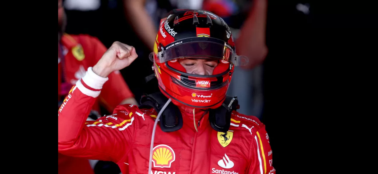 Sainz wins Australian GP, ending Verstappen's streak.