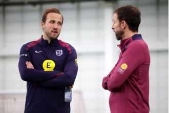 Southgate gives update on Kane's injury before upcoming Brazil and Belgium matches.