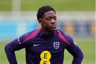 England coach Gareth Southgate clarifies why Kobbie Mainoo changed his decision and suggests that Manchester United player may make debut for national team.