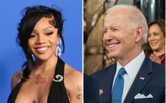 GloRilla avoids discussing politics during CNN appearance following meeting with Biden and Harris.