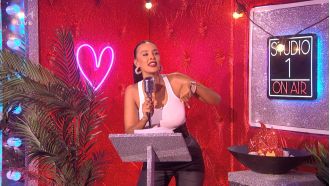 Saturday Night Takeaway fans think Maya Jama swore in a cringeworthy moment, according to viewers.