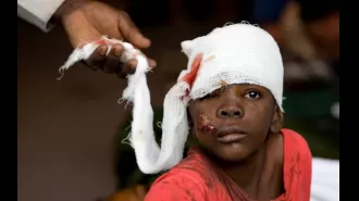 Haitian pastor protects kids during crisis despite gang violence.
