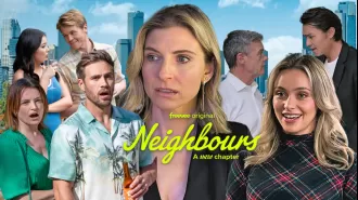 A popular character comes back to life, but a tragic event occurs in the soap opera Neighbours.
