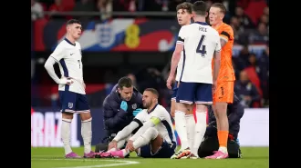 Kyle Walker is injured while playing for England against Brazil, causing problems for Man City.