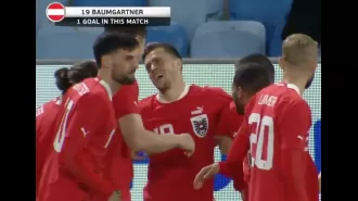 Austria just made history with fastest international goal at six seconds.