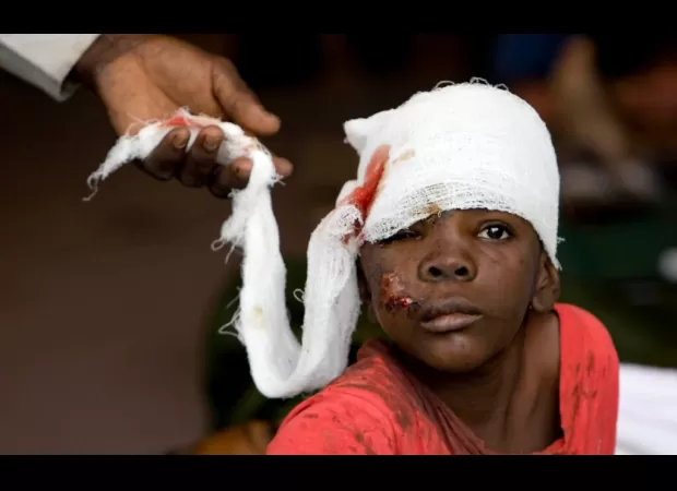 Haitian pastor protects kids during crisis despite gang violence.