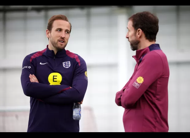 Southgate gives update on Kane's injury before upcoming Brazil and Belgium matches.