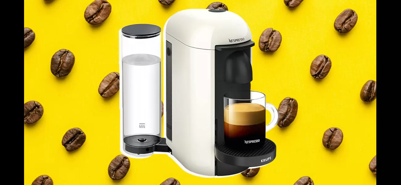 Get the highly praised coffee maker at a steal of a deal – 60% off in Amazon's Spring Sale.