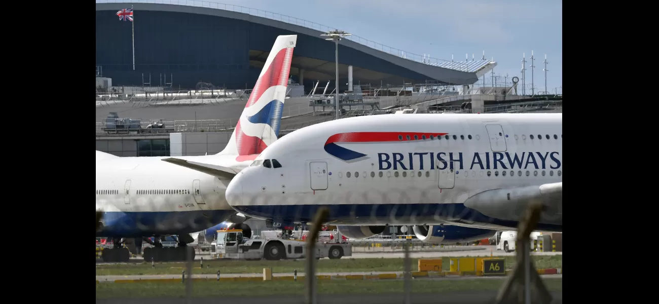 British Airways announces mid-flight food and drink price increase for passengers.