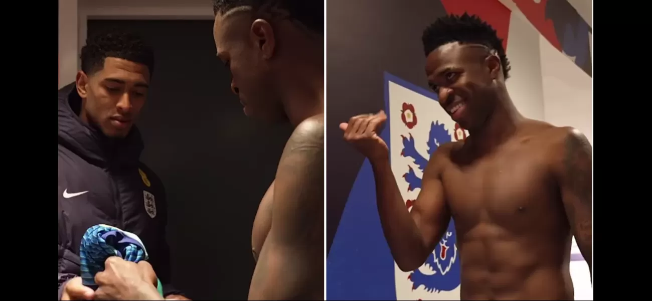 Vinicius Jr requested for Jude Bellingham to exchange shirts with an Arsenal player.