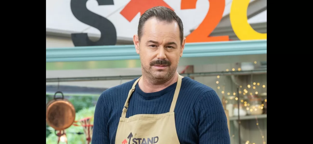 TV personality shares that actor Danny Dyer experienced a complete mental breakdown on Celebrity Bake Off.