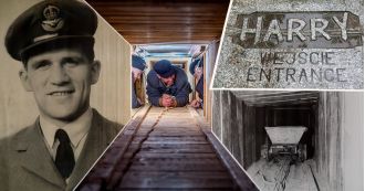 The real-life events of the Great Escape during World War II, which served as the inspiration for a popular movie.