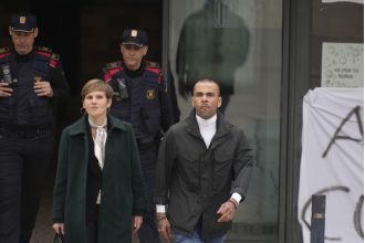 Ex-footballer Dani Alves released from jail, pays €1m bail and serves 1/4 of rape sentence.