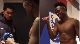 Vinicius Jr requested for Jude Bellingham to exchange shirts with an Arsenal player.