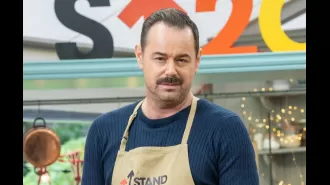 TV personality shares that actor Danny Dyer experienced a complete mental breakdown on Celebrity Bake Off.