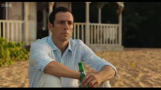 Fans of the show Death in Paradise were emotional over actor Ralf Little's final episode.