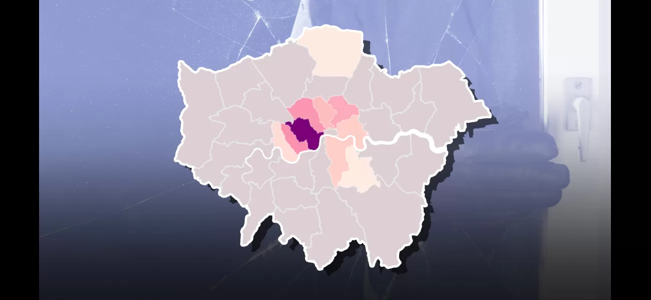 See if your neighborhood is one of the top 10 burglary hotspots in London on this map.